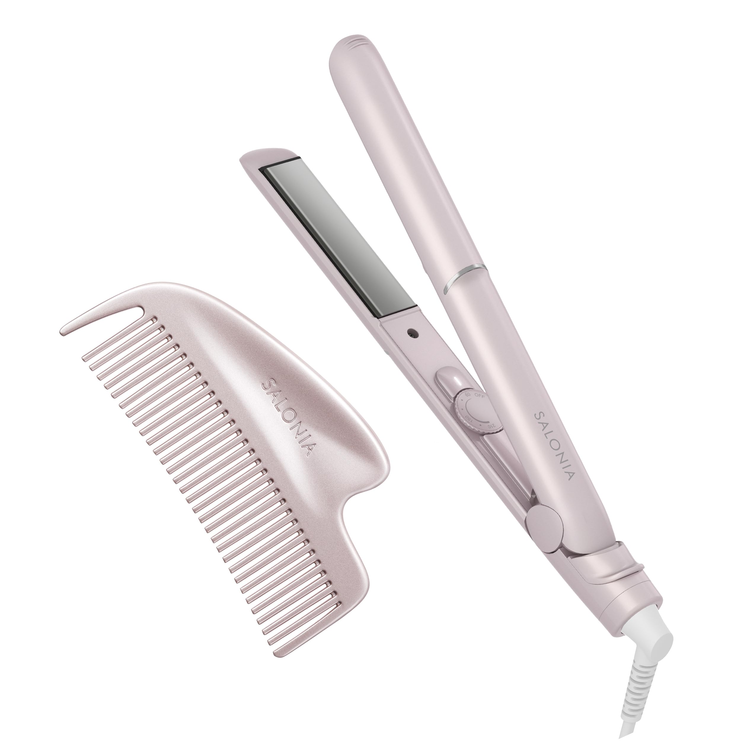 Amazon.co.jp: SALONIA サロニア グロッシーケア ストレート アイロン